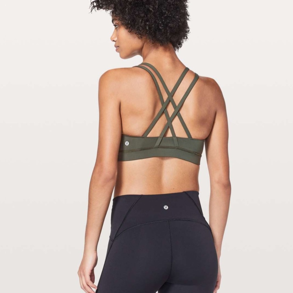 Lululemon Energy Bra Green